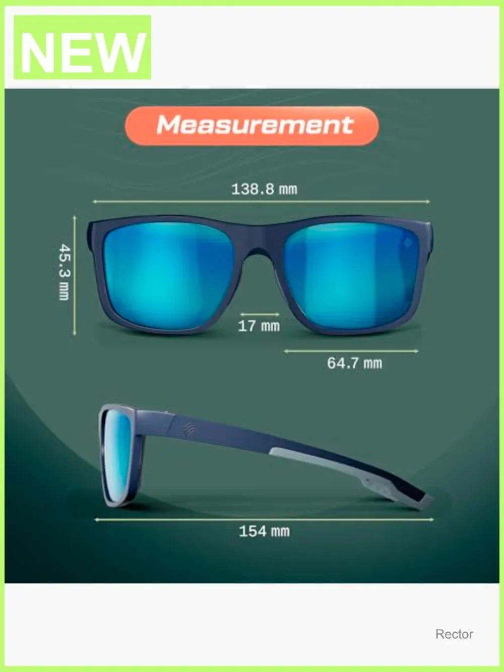 Lightweight UV400 Polarized Wrap Sunglasses Unisex Sport Fishing Cycling